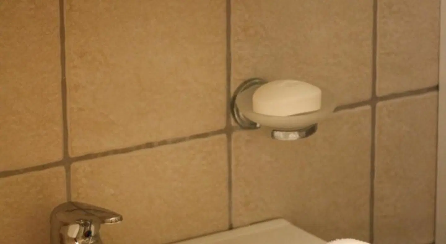 Akis Apartments Badezimmer