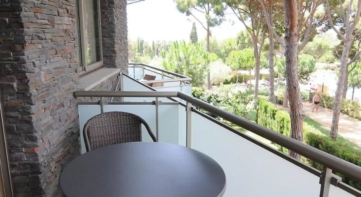 Aparthotel Ciutat de Palol Terrasse