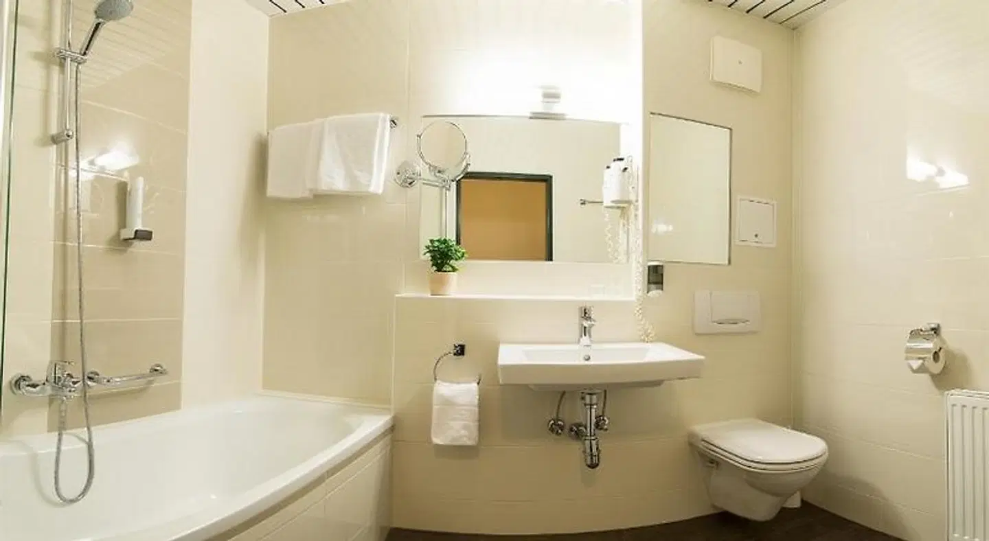 Hotel Beethoven Badezimmer