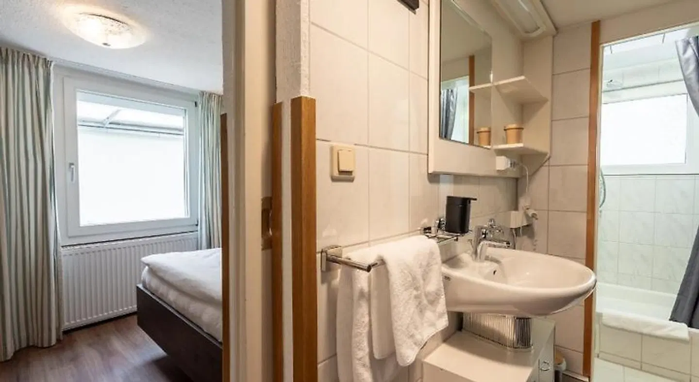 Hotel am Fischmarkt Badezimmer