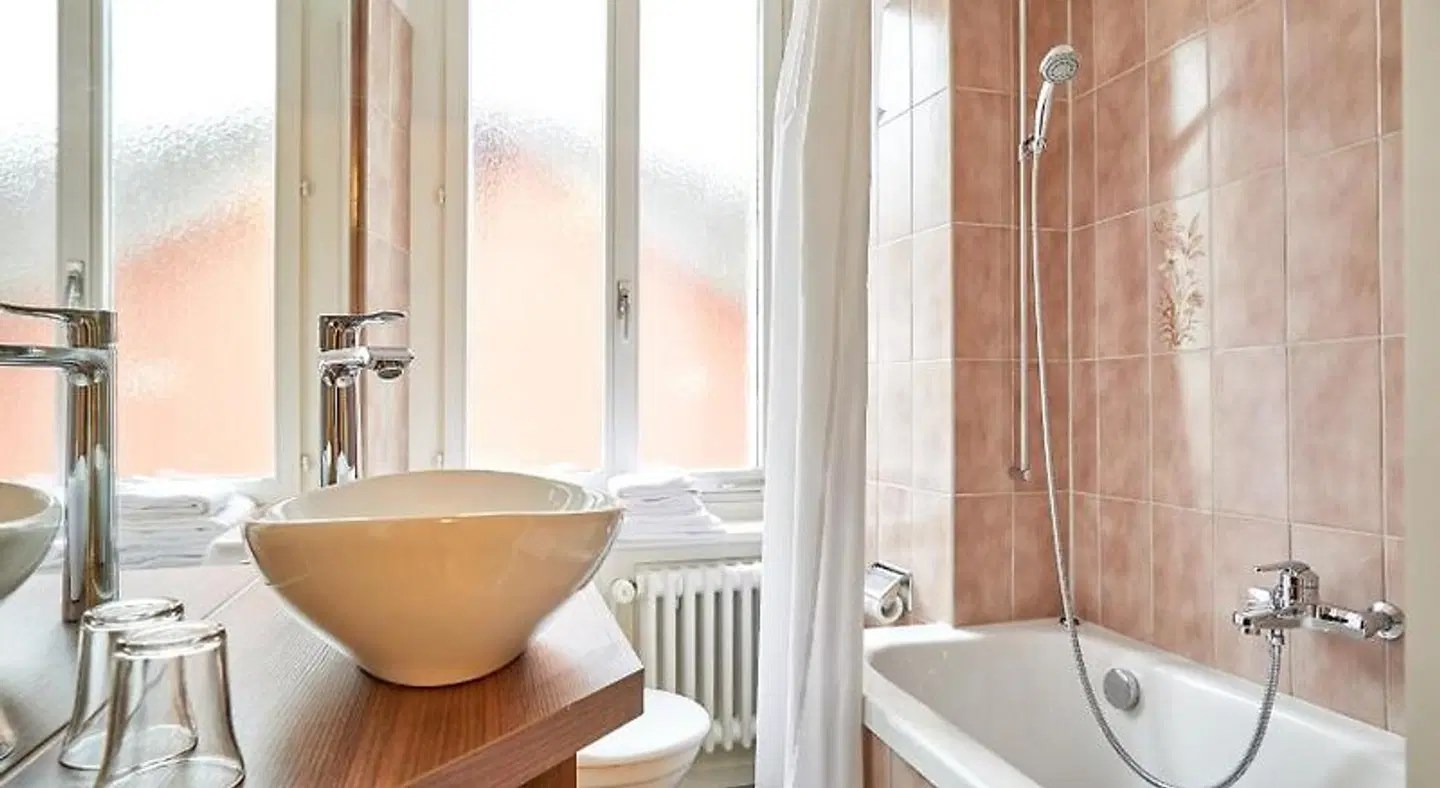 Schmid & ALFA am See Badezimmer