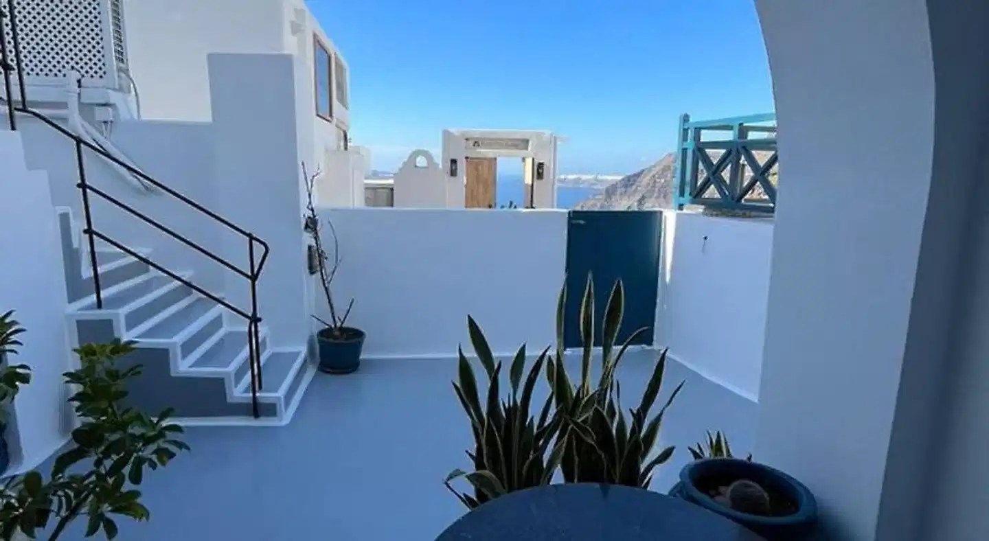 DELION VIEW HOTEL Terrasse