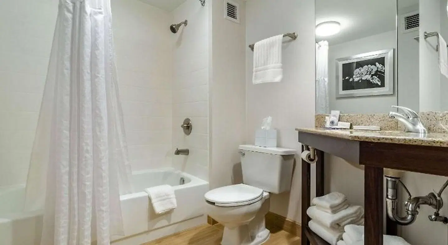 Comfort Inn Raleigh Midtown Badezimmer