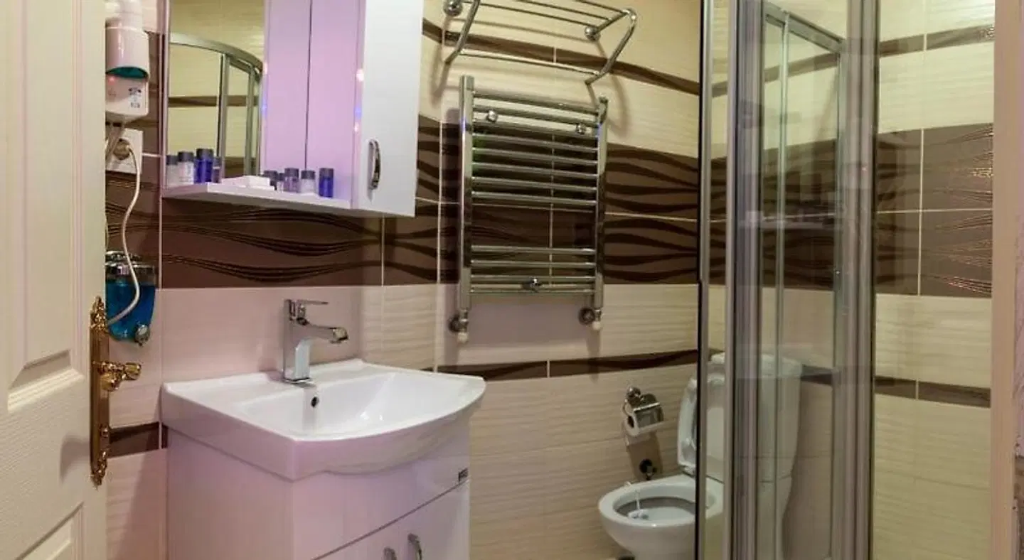 Charm Hotel Badezimmer