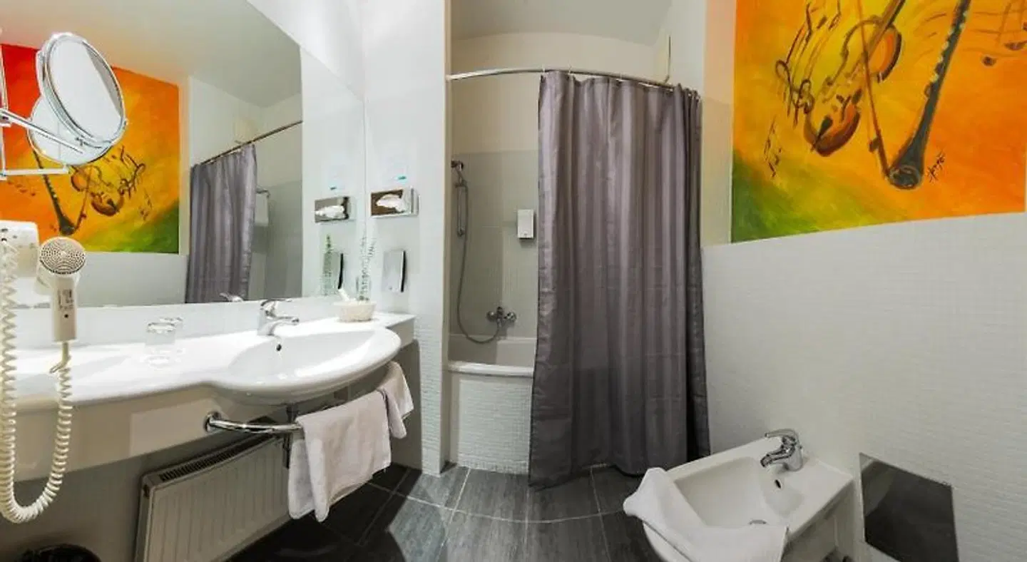 Hotel Herzoghof Badezimmer