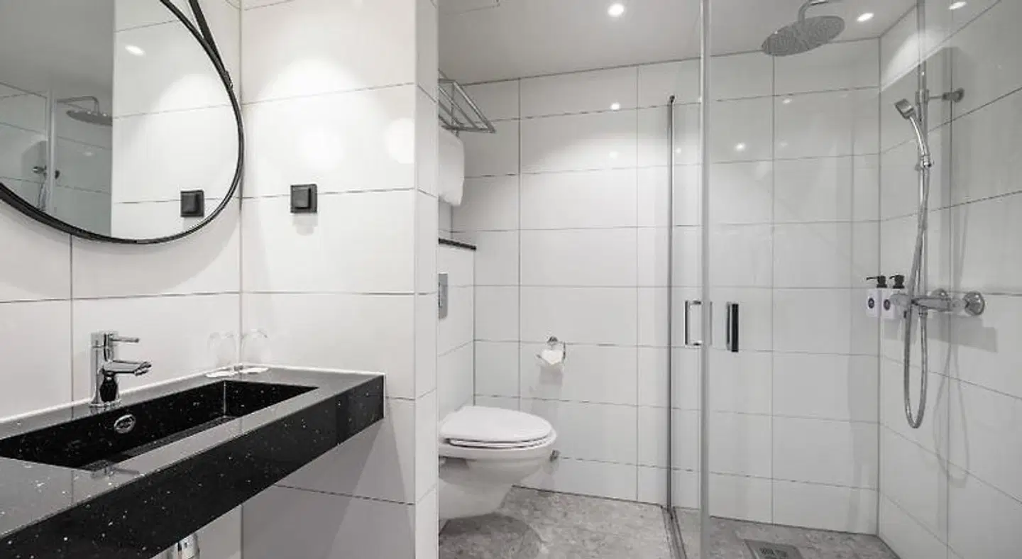 Quality Airport Hotel Værnes Badezimmer