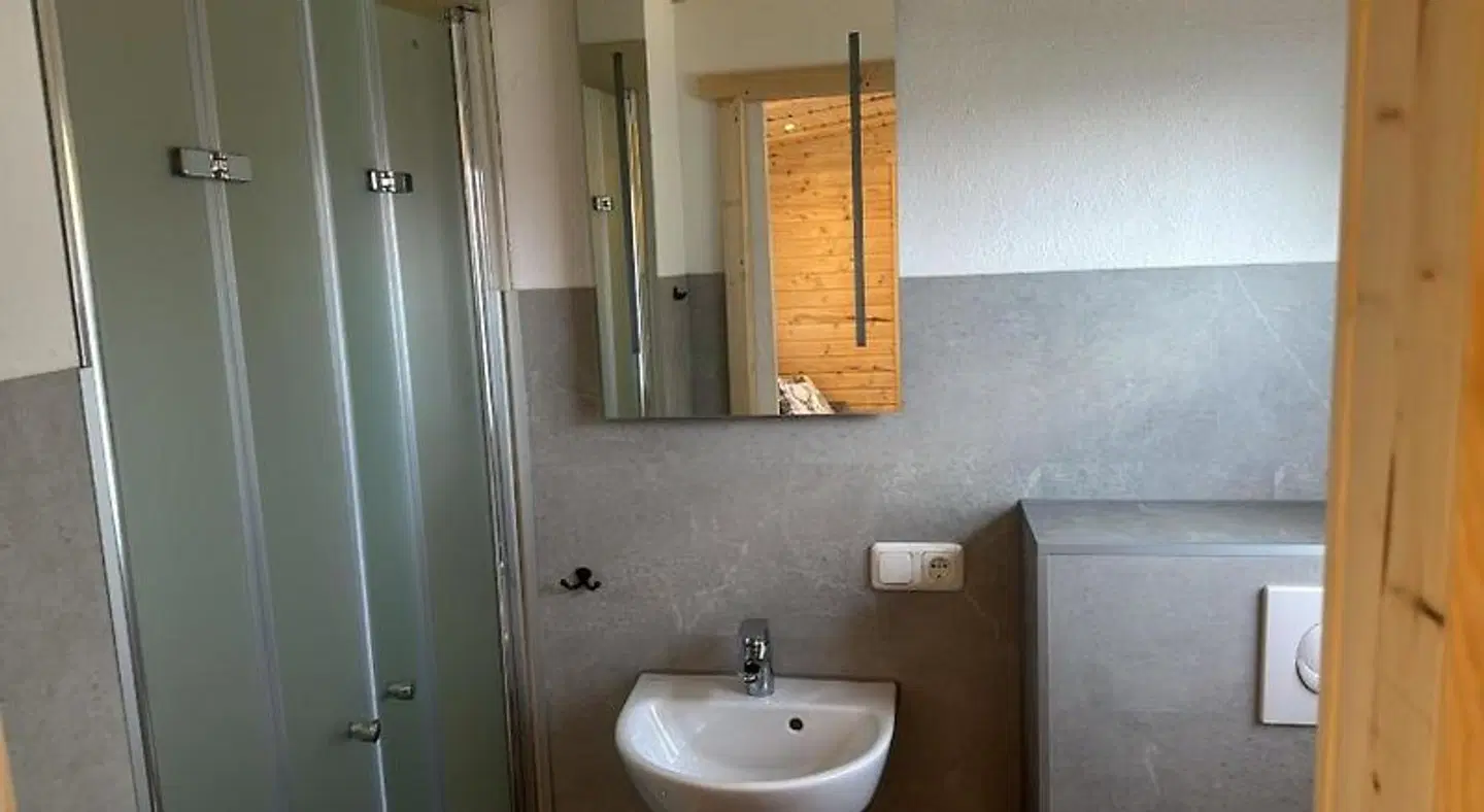 Ferienparadies Waldidylle Badezimmer