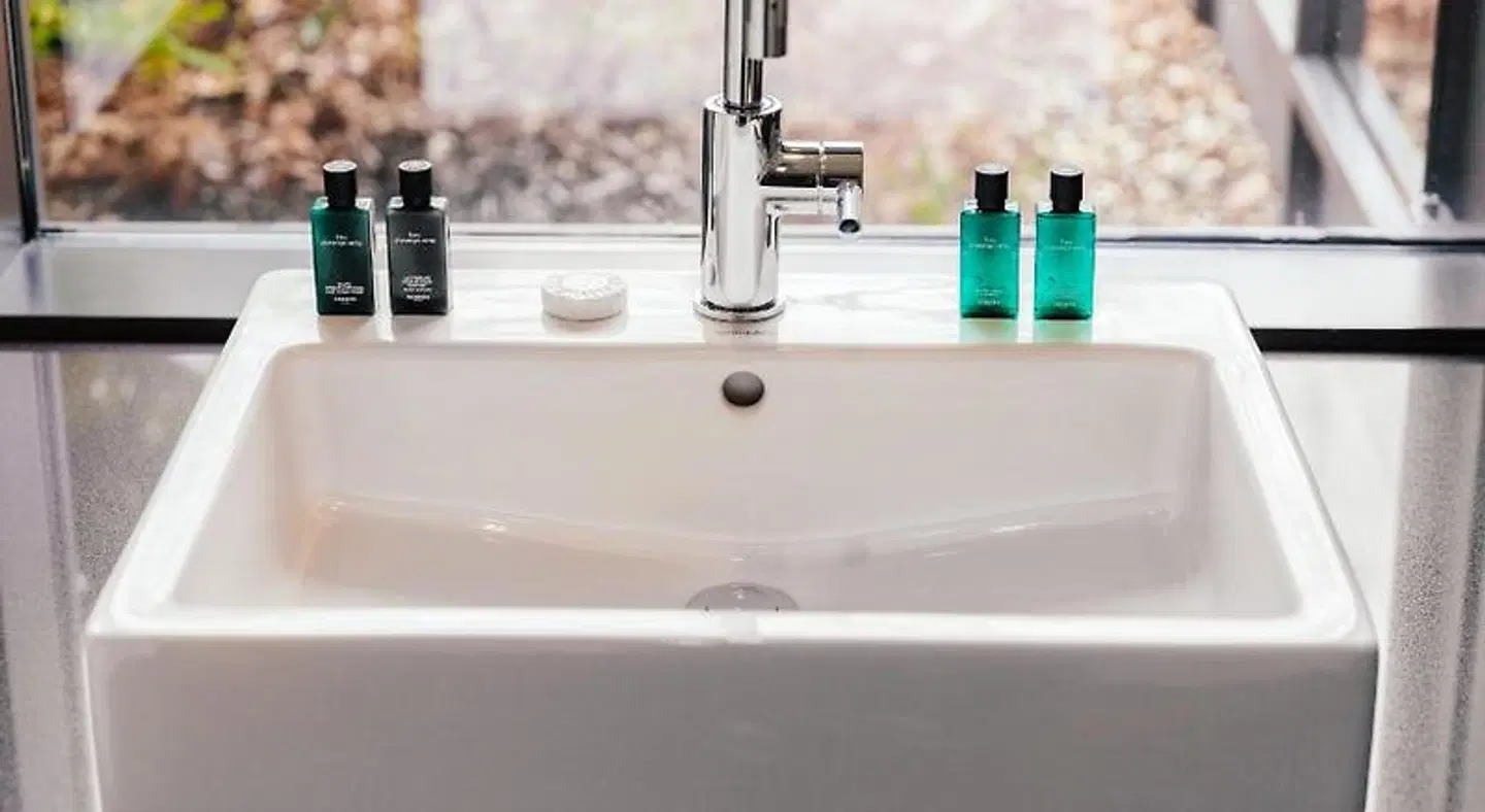Relais & Châteaux Parkresidenz Schwarzenstein Badezimmer