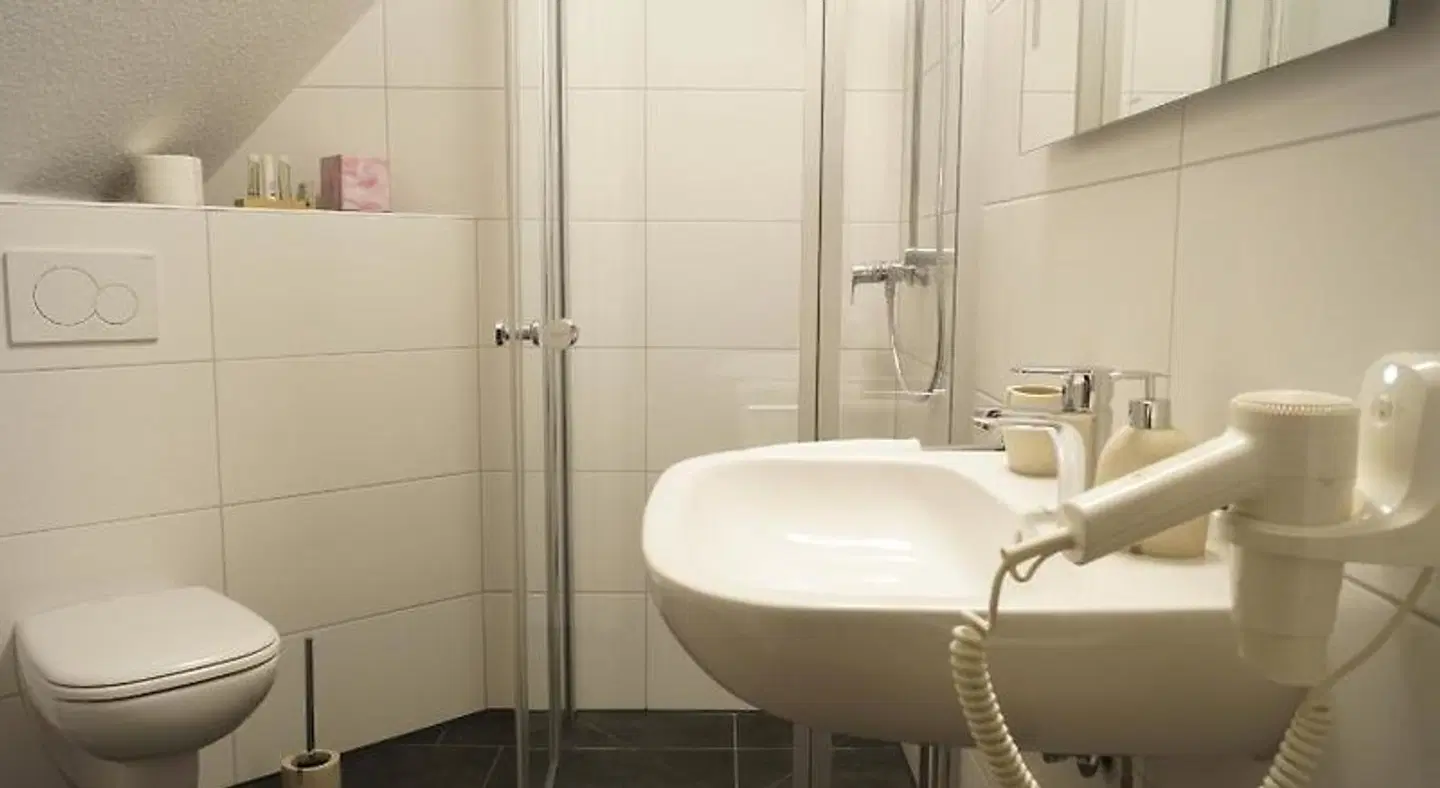 Hotel Sparta Badezimmer
