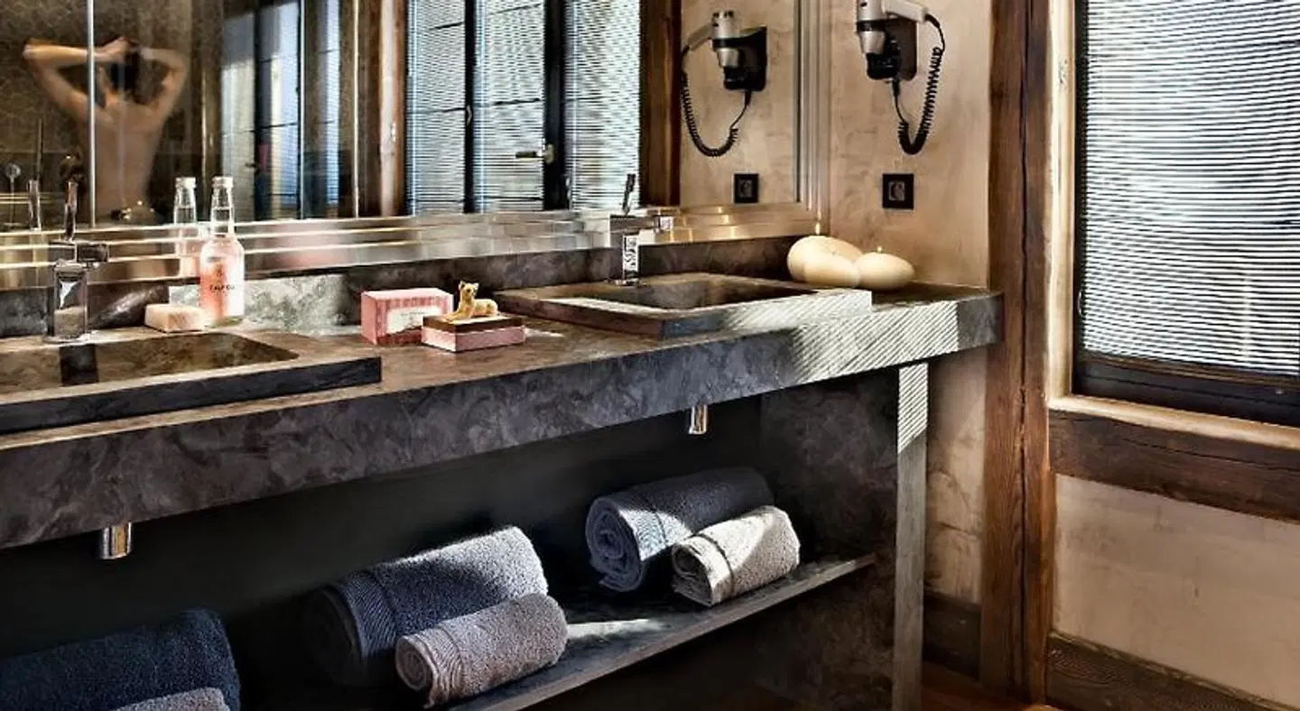 Hôtel Les Suites - Maison Bouvier Badezimmer
