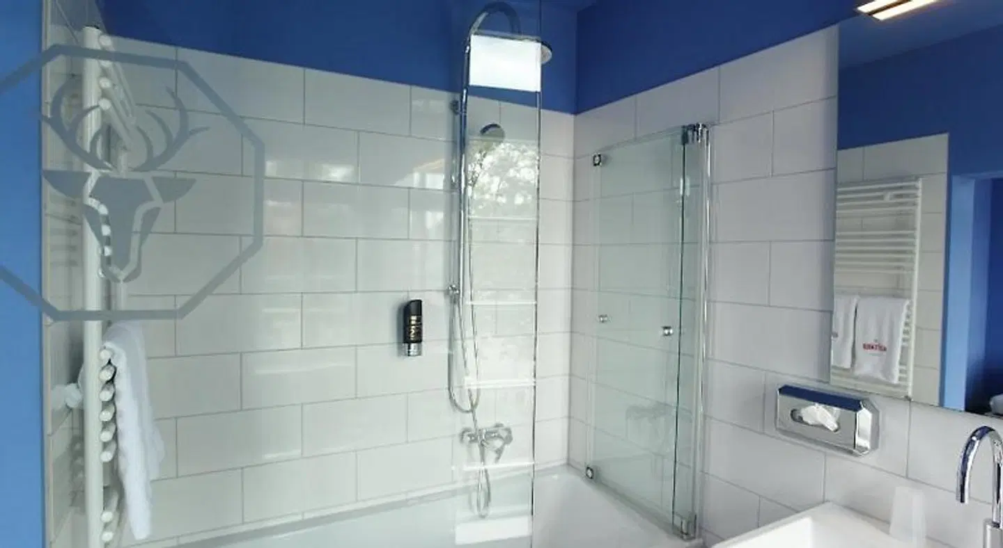 Achtender Badezimmer