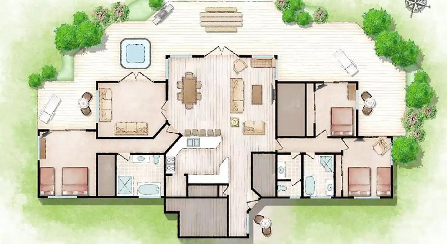 Heaven's Rest B&B Modellaufnahme