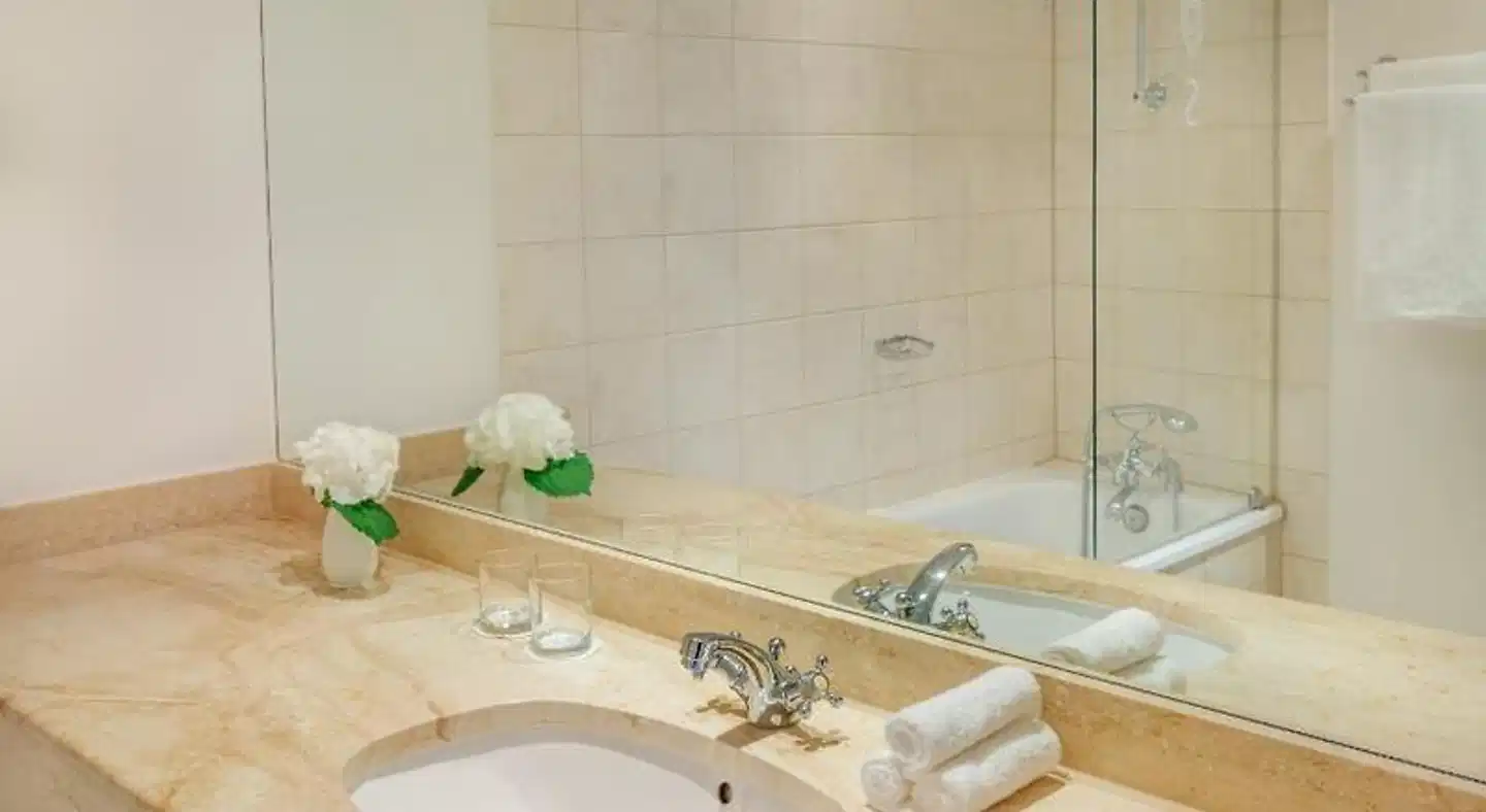 Schlössle Hotel Badezimmer