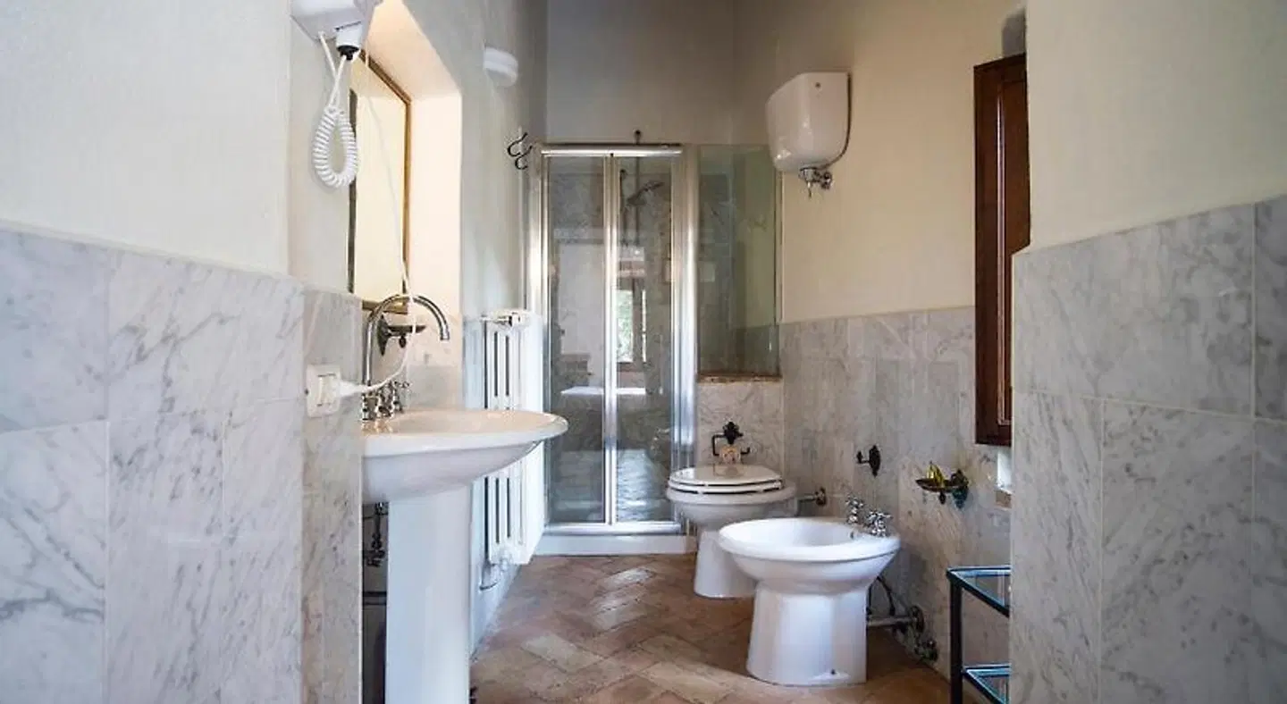 Agriturismo La Maestà Badezimmer