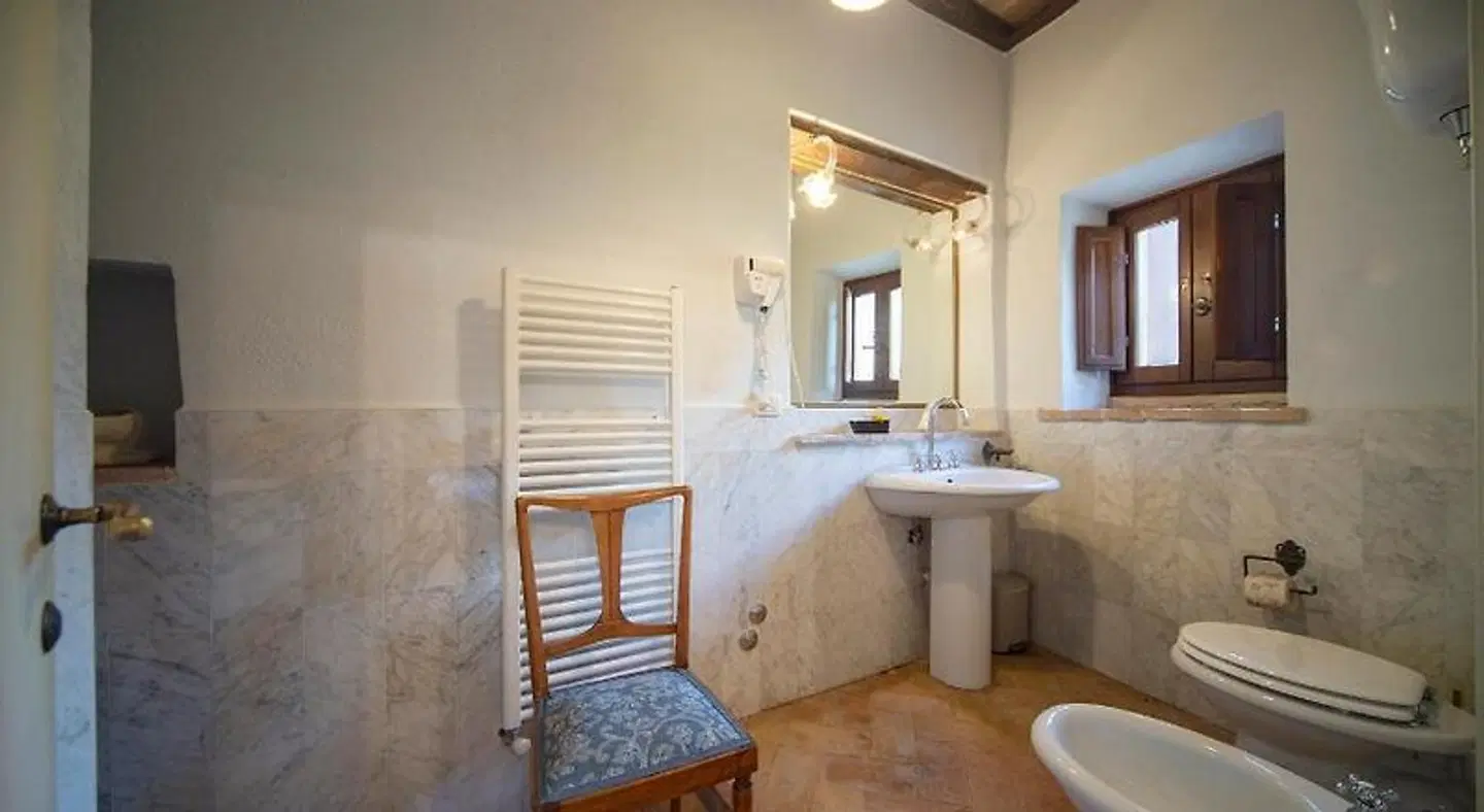 Agriturismo La Maestà Badezimmer