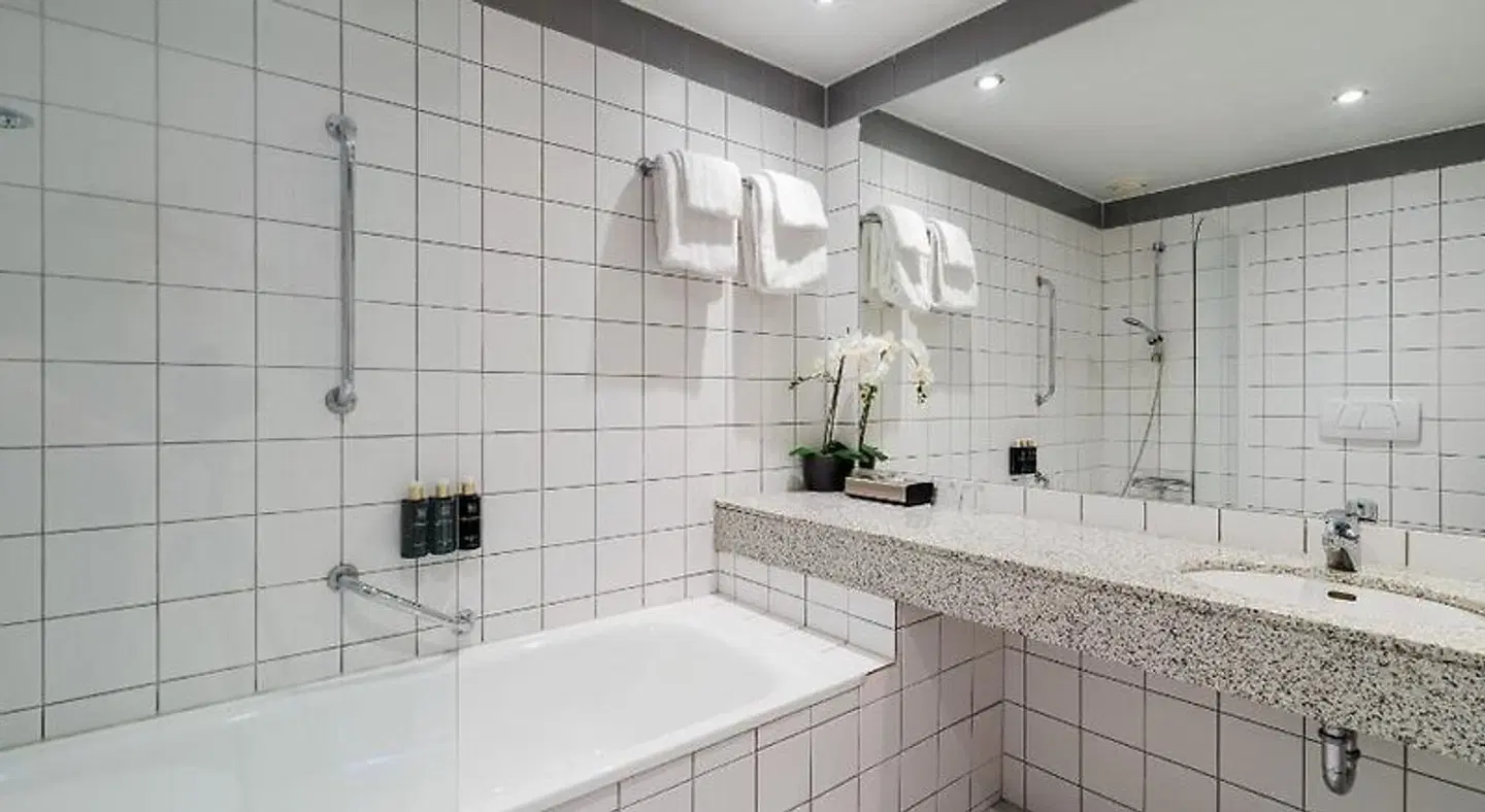 Quality Hotel Grand Kongsberg Badezimmer