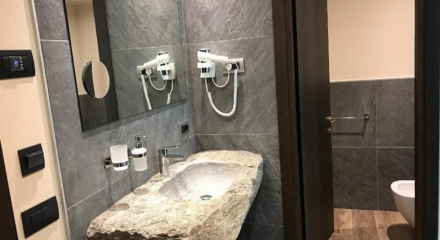 Hotel Le Cime Badezimmer