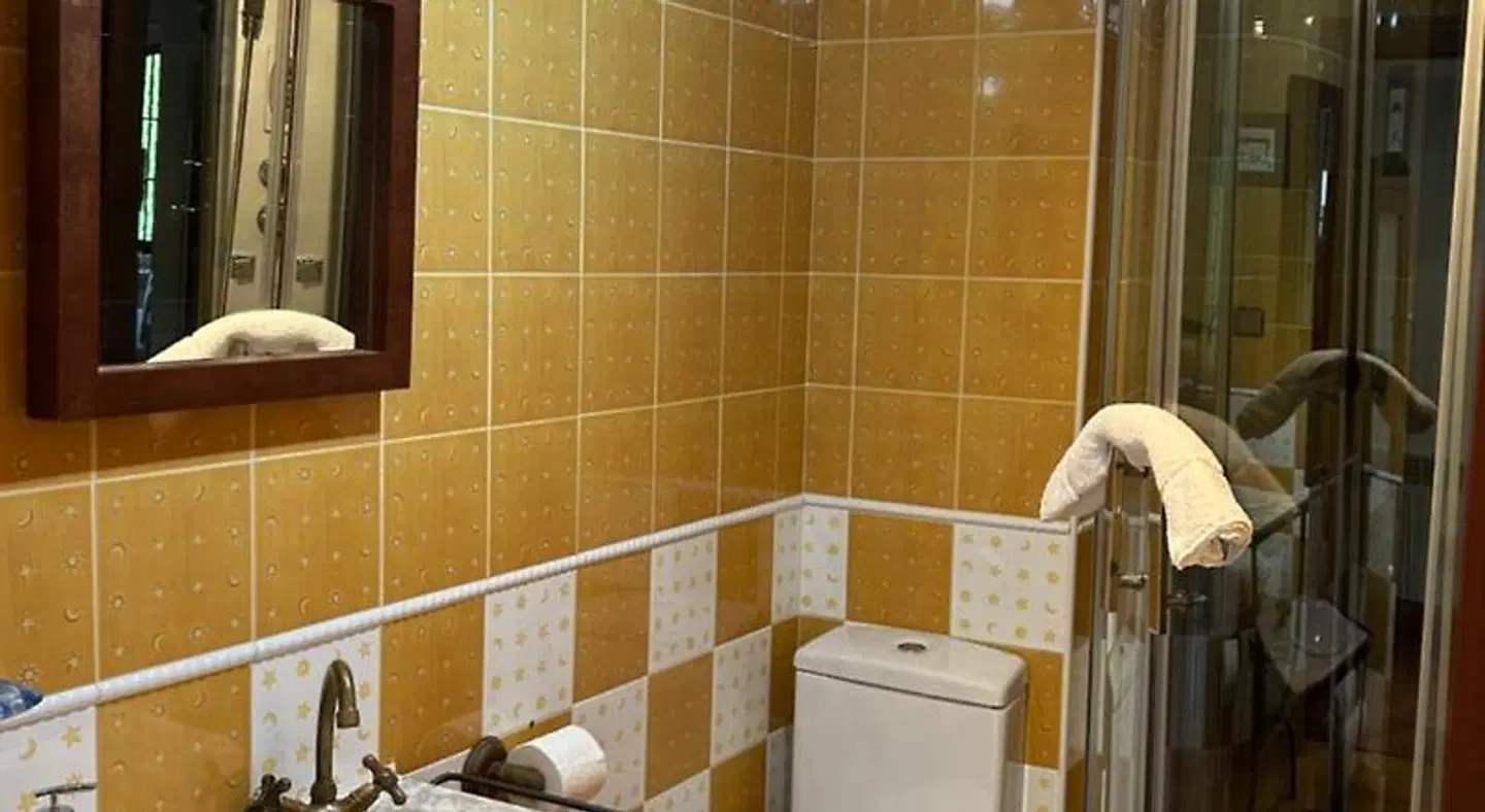 Hostal Rural La Calera Badezimmer