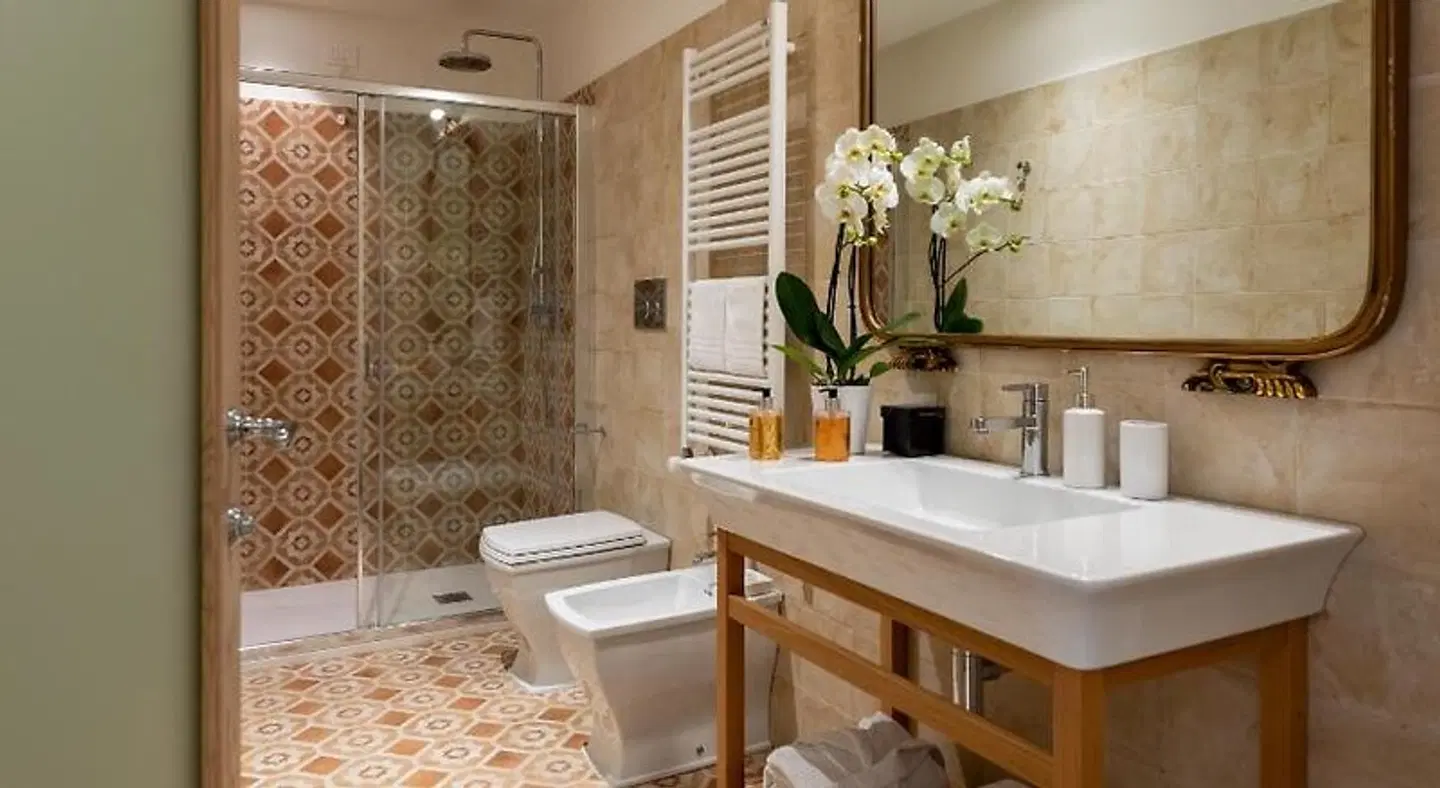 Corte Realdi Luxury Rooms - Torino Badezimmer