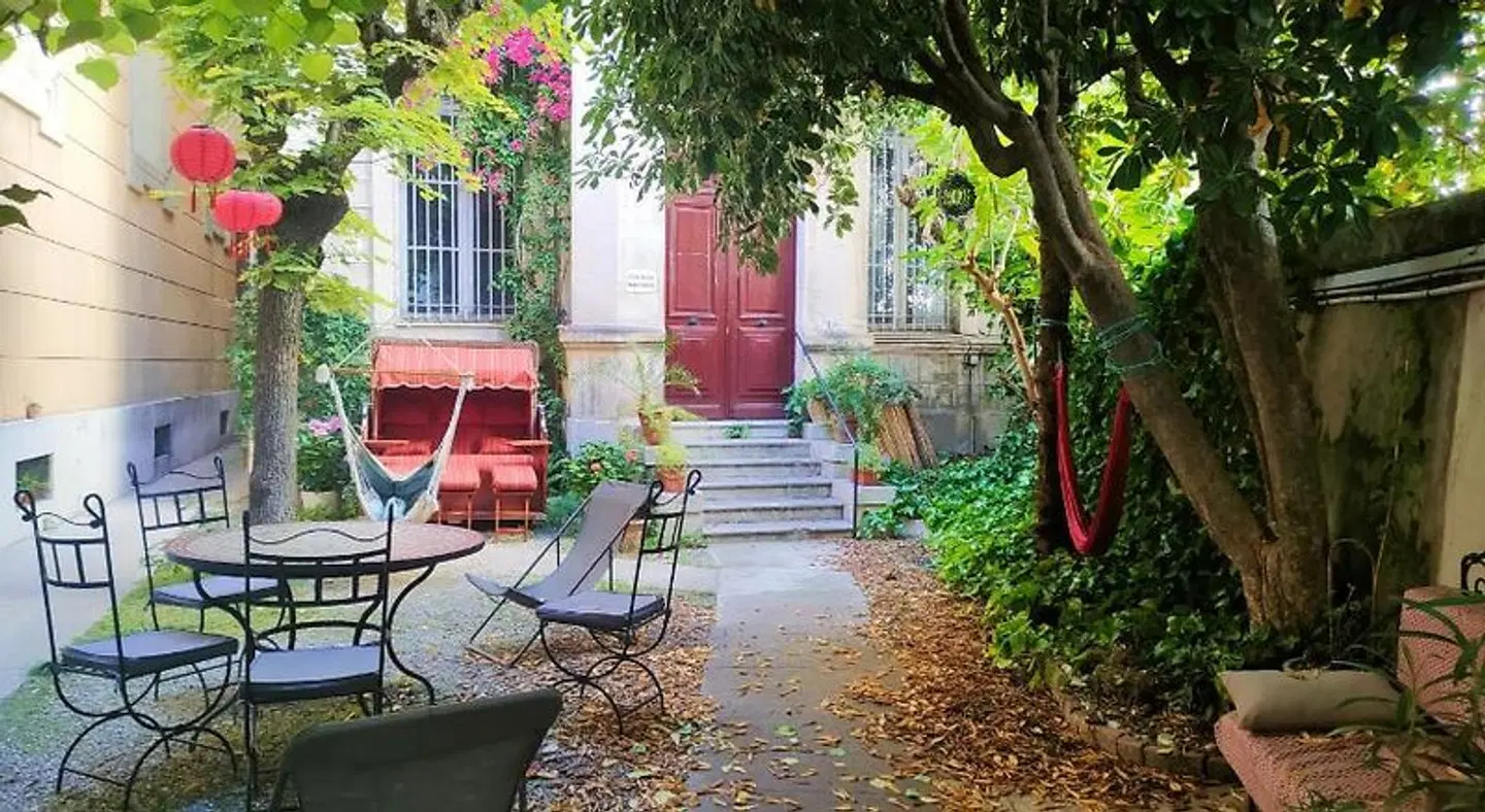 La Maïoun Guesthouse Hostel Garten