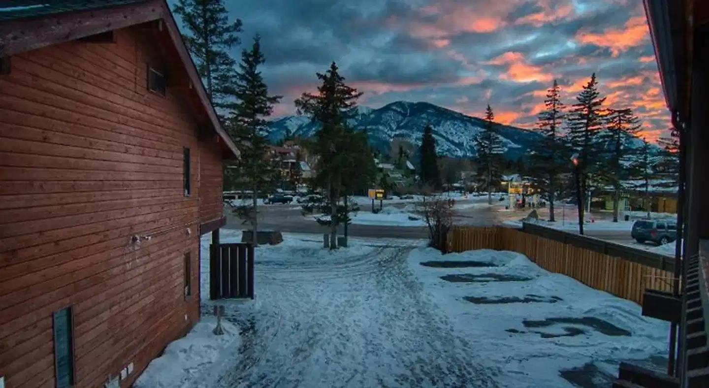 Banff International Hostel Terrasse