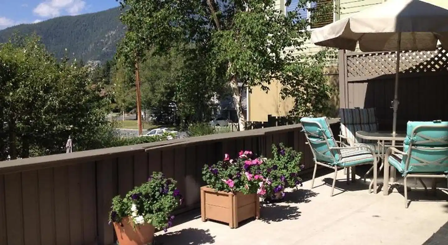 Mountain View Bed & Breakfast Terrasse