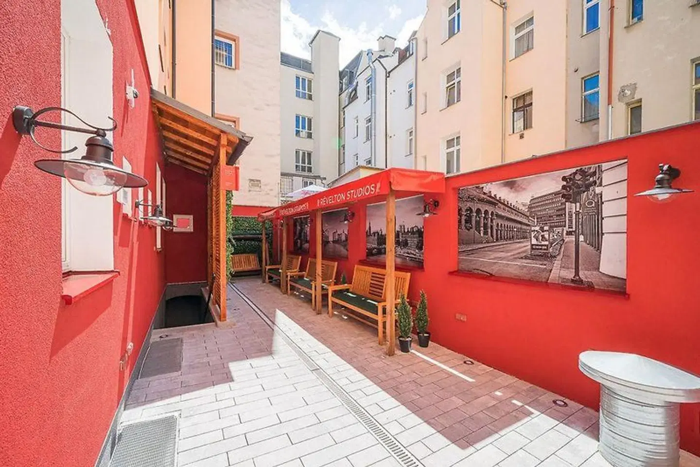 Revelton Studios Karlovy Vary Terrasse