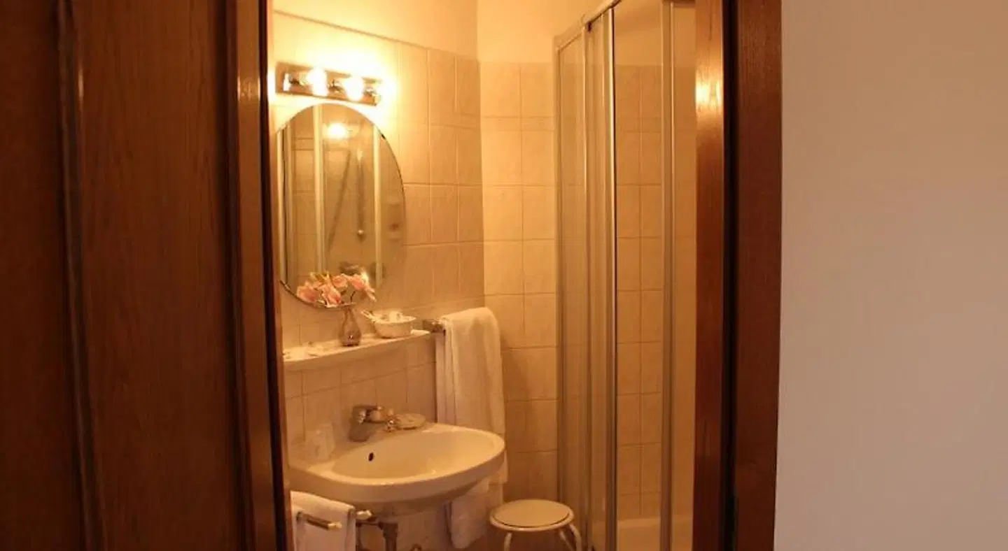 Pension Wolfgangsee Badezimmer