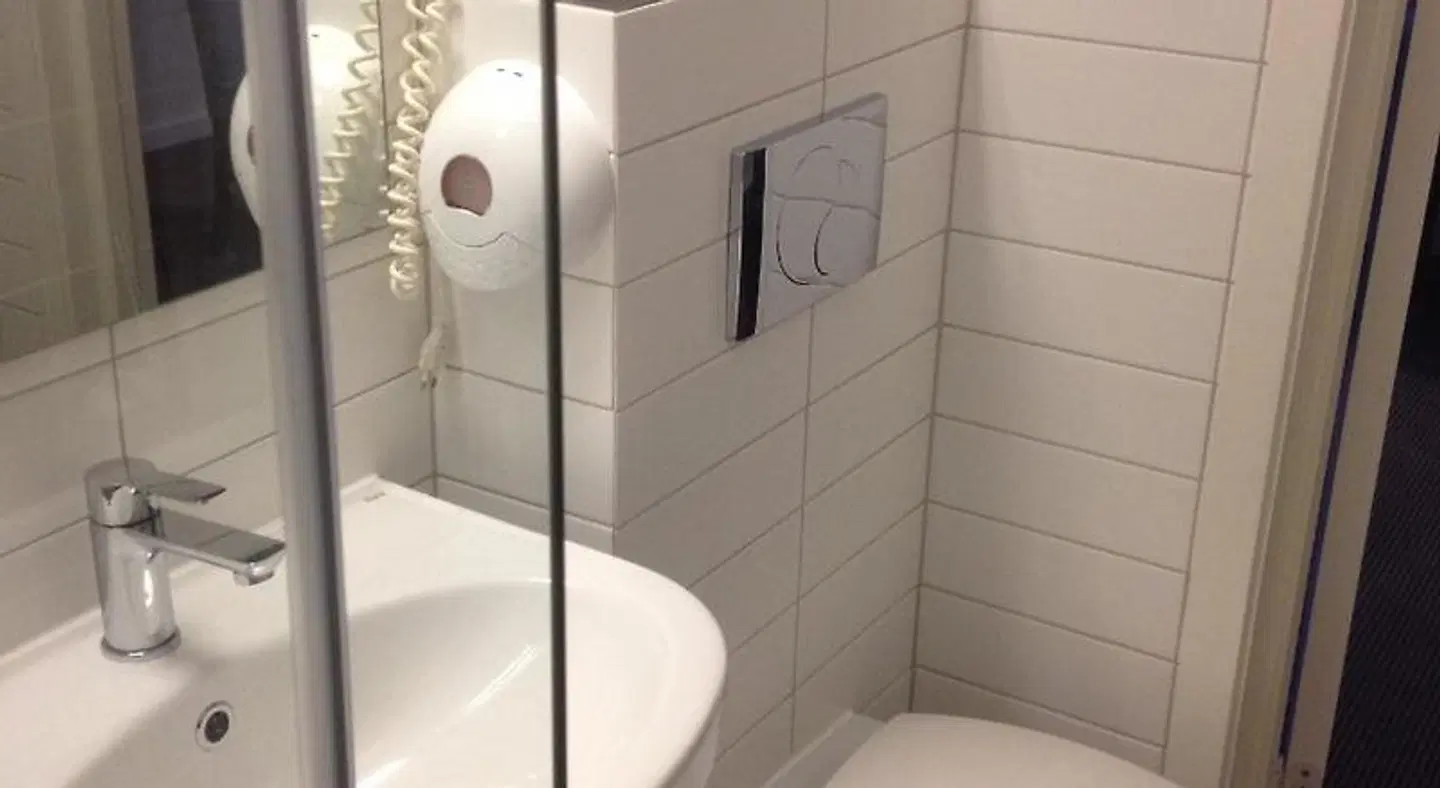 Andrikken Hotel Badezimmer
