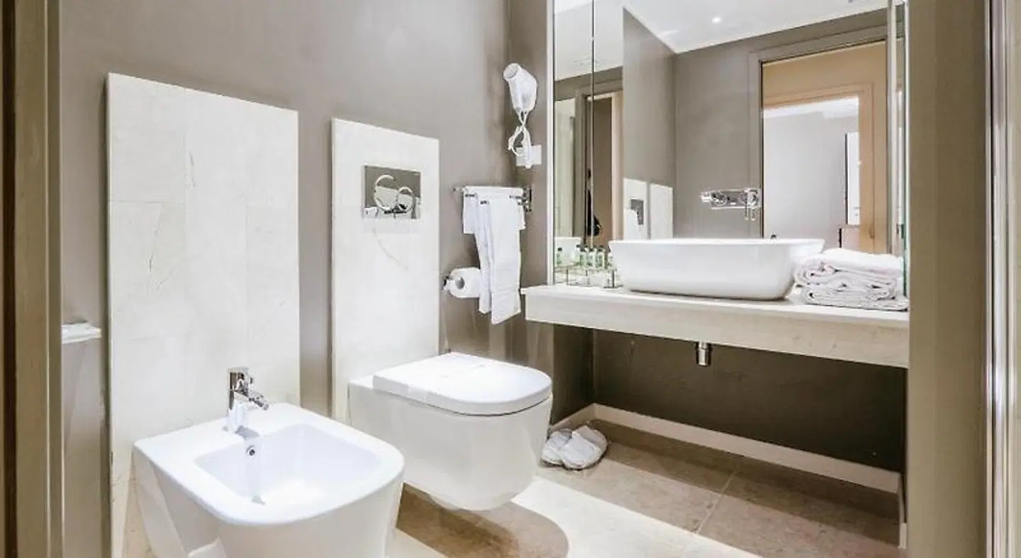 Apart Hotel Torino Badezimmer