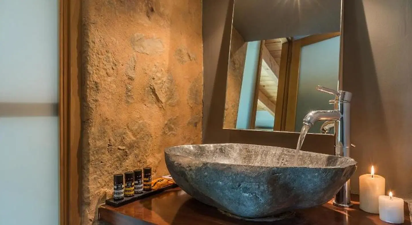 Elafonisi Villas Badezimmer