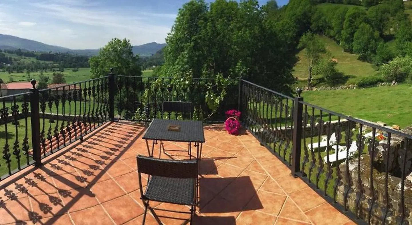 Posada de Villacarriedo Terrasse