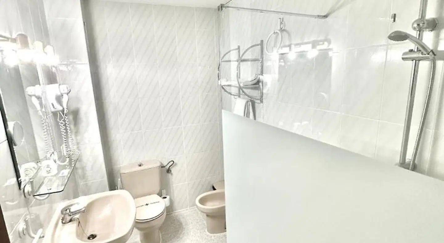 Hostal Vista Alegre Badezimmer