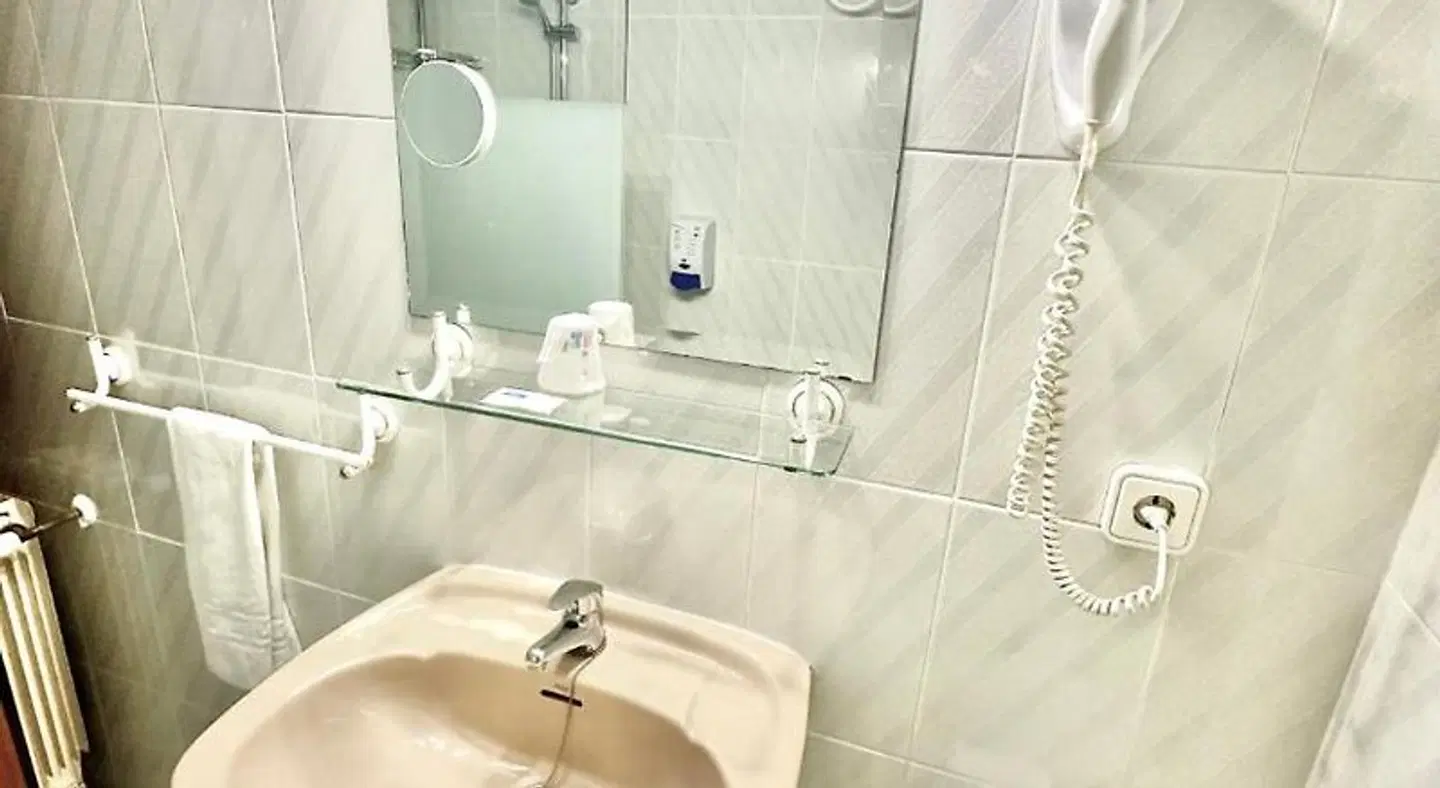 Hostal Vista Alegre Badezimmer