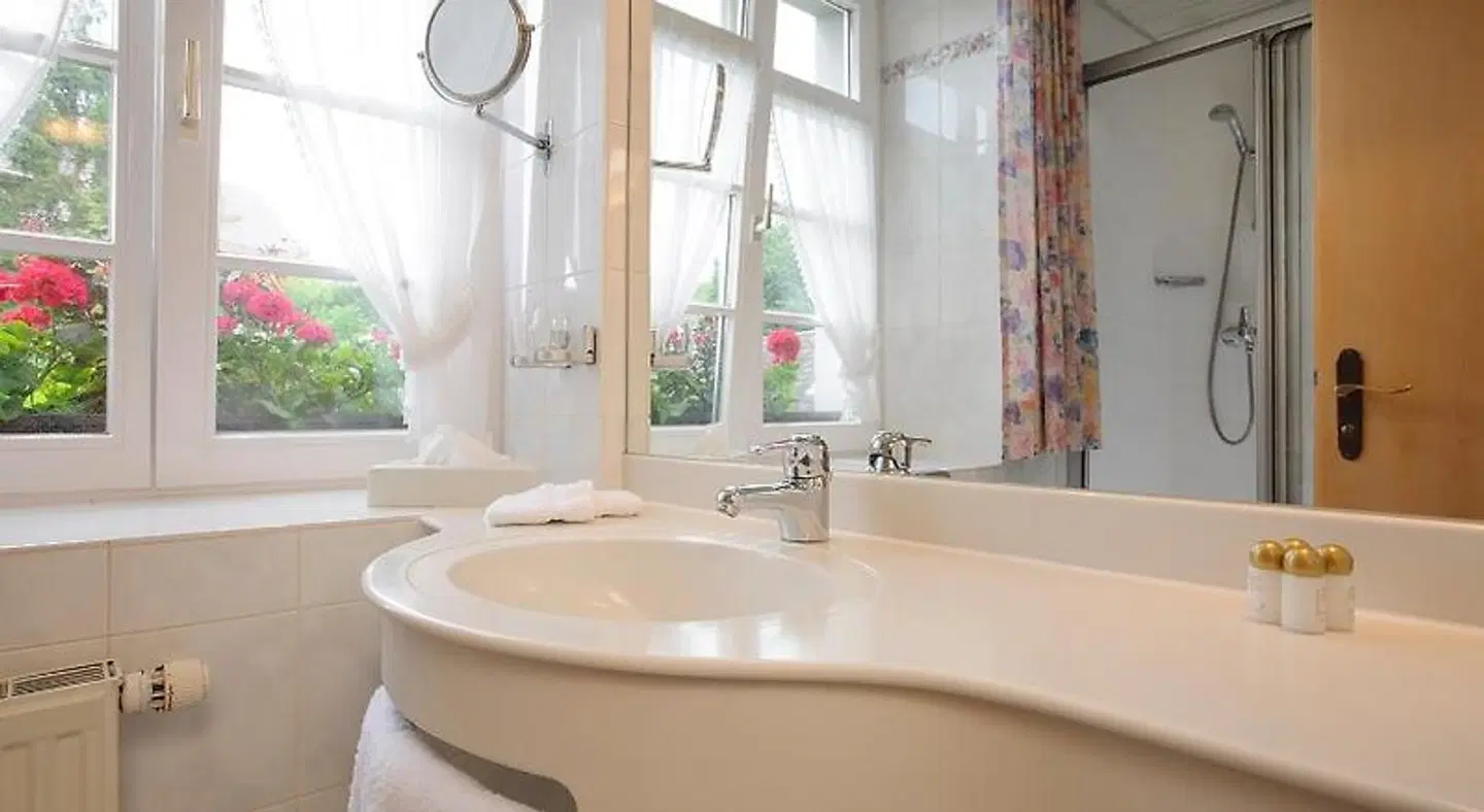 Zum Adler Landgasthof Badezimmer