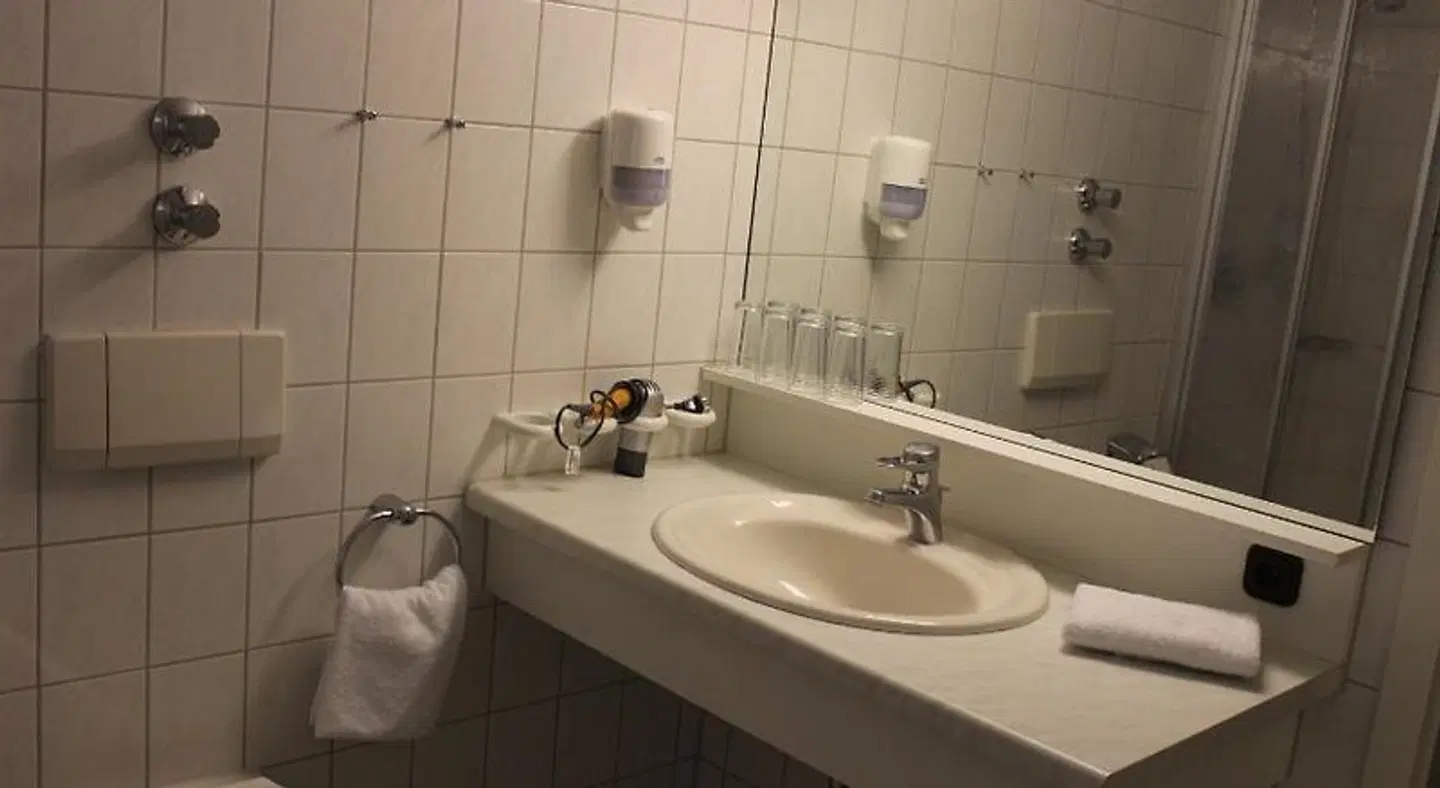 Alpenhotel Widderstein Badezimmer