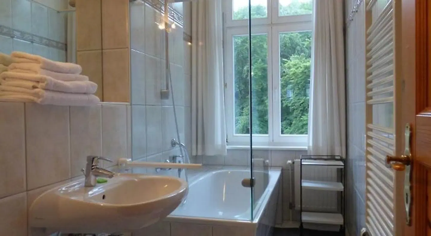 Strandvillen - Wald & See Badezimmer