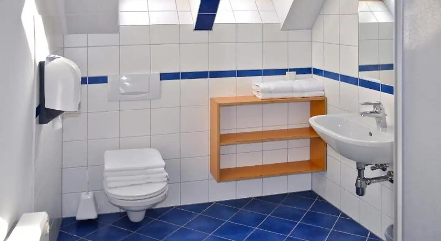 Familiengästehaus Seebad Rust Badezimmer