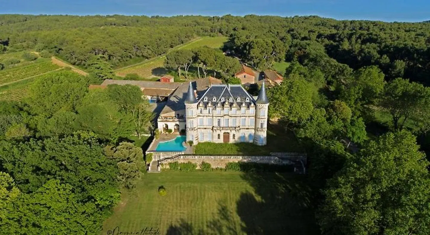 Chateau Saint Martin de Graves LANDSCAPE