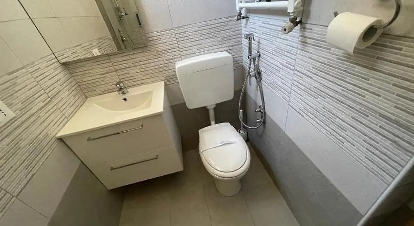 Hotel Villa Augusta Badezimmer