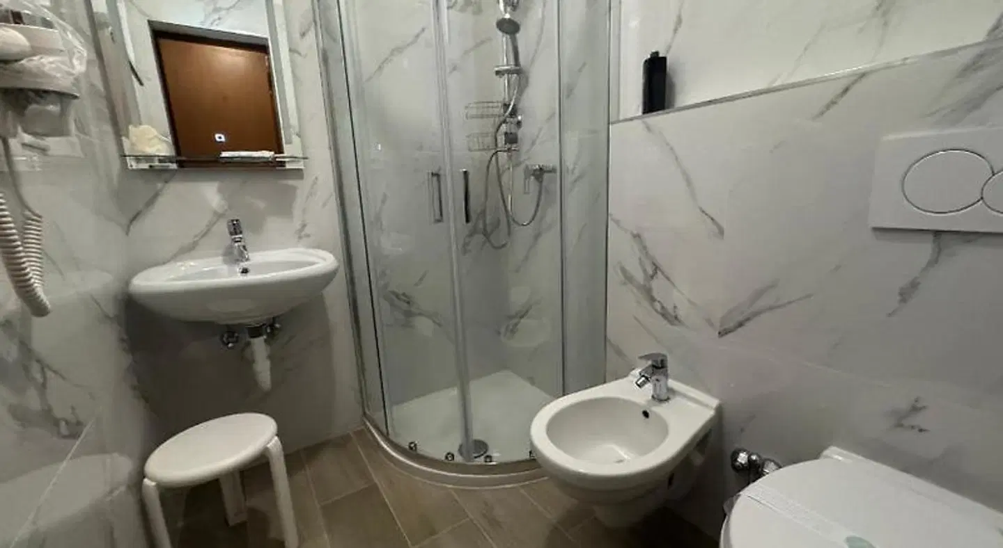 Hotel Villa Augusta Badezimmer