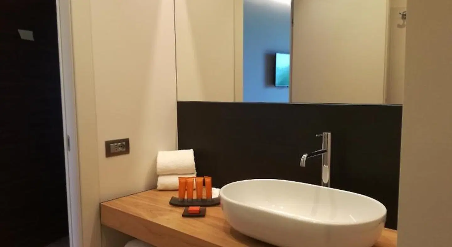Relais Le Rocche Badezimmer