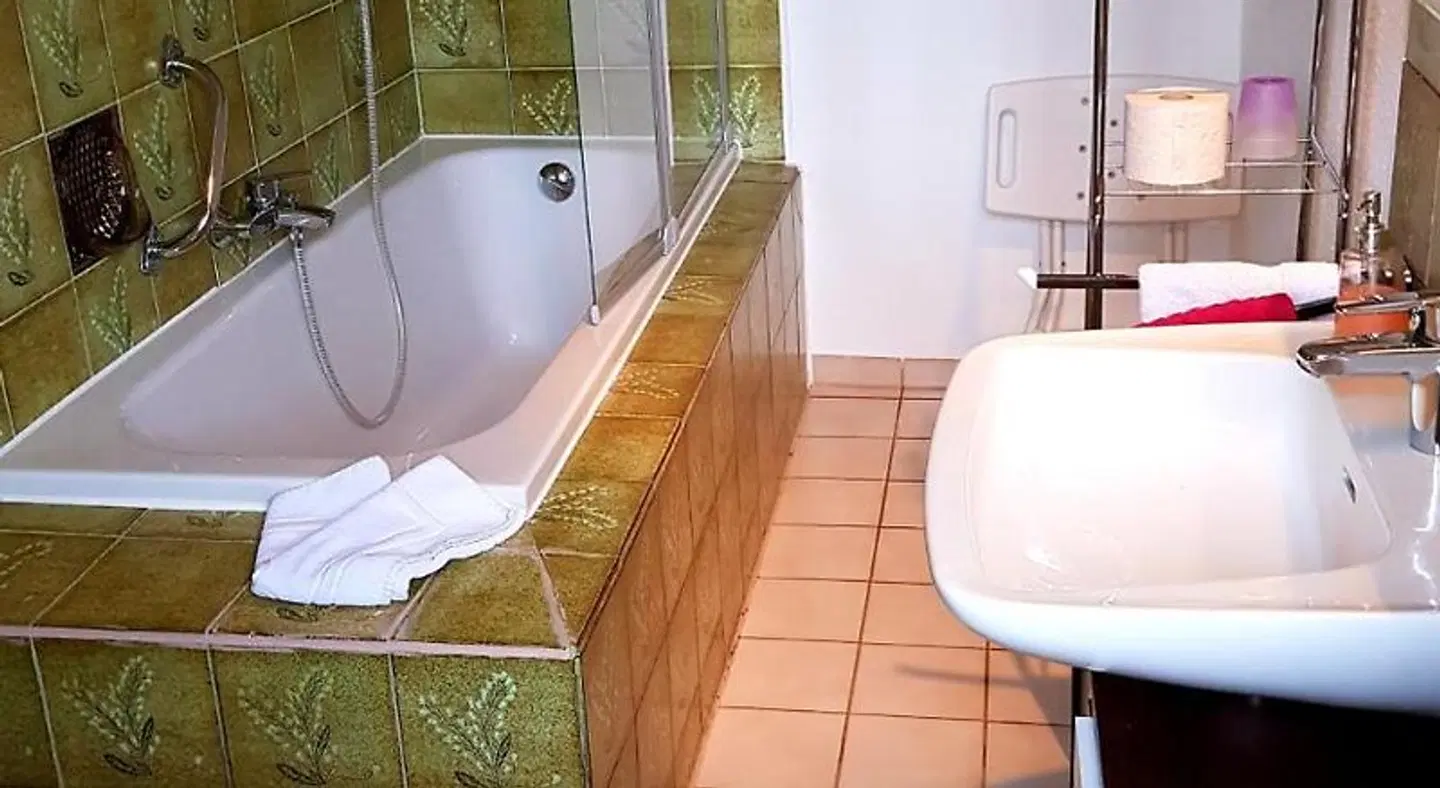 Gasthaus Mühlenstube Badezimmer