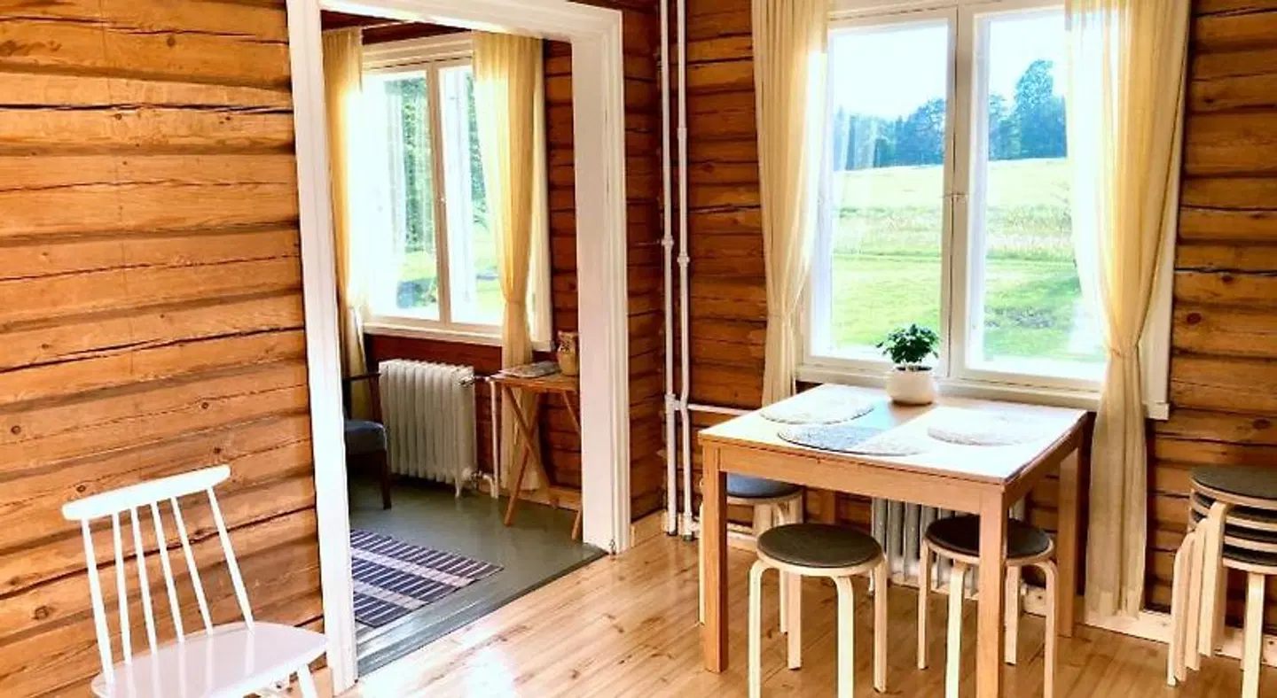 Olo Centre by Kolovesi Nature Park Badezimmer