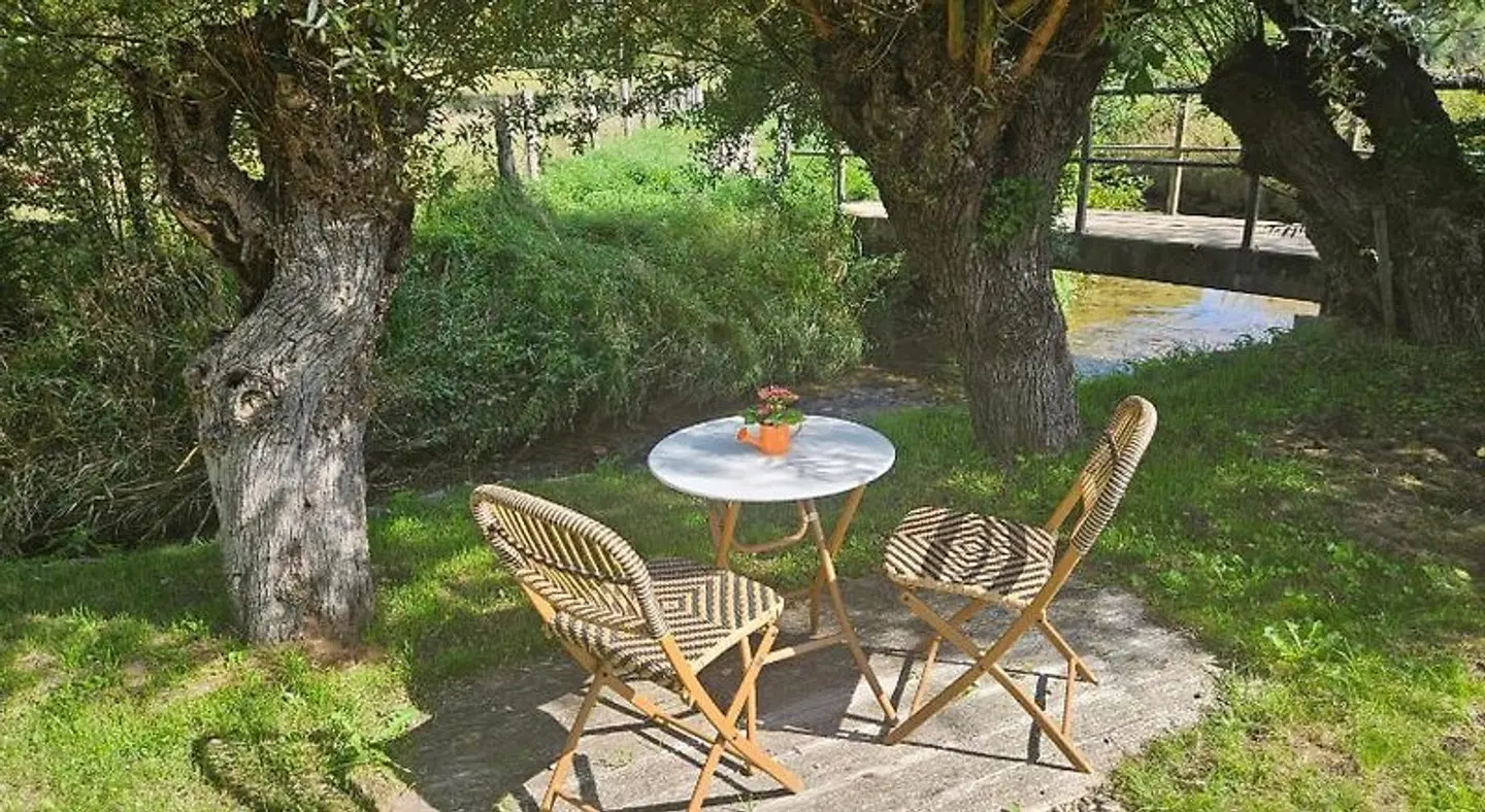 B&B Bij Tante Toos Terrasse