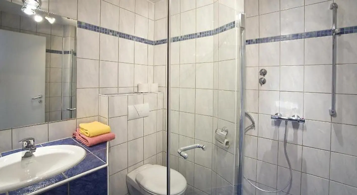 Pferdekoppel Unterwiesenhof Badezimmer