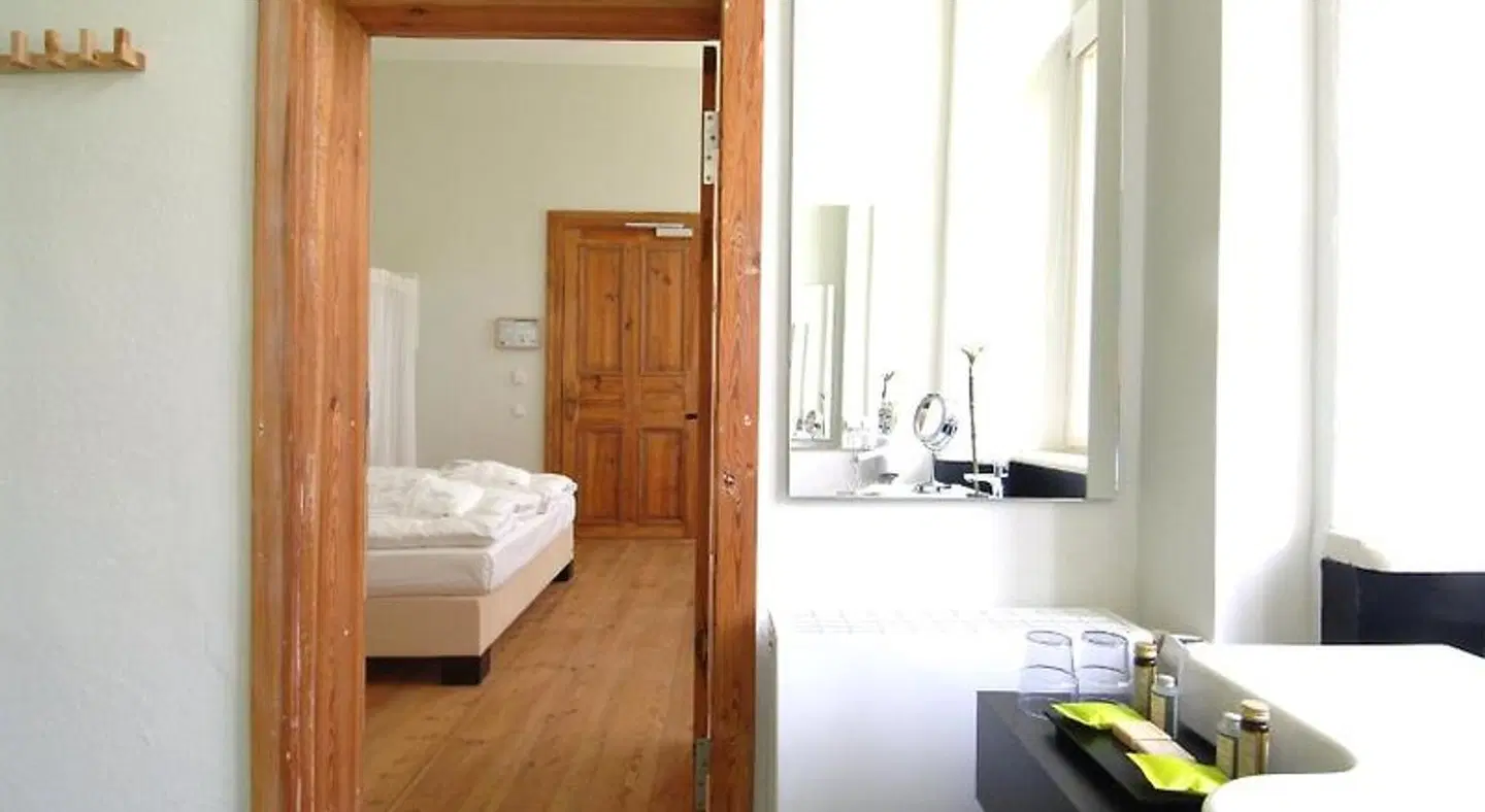 Kavaliershaus Suitehotel am Finckenersee Badezimmer