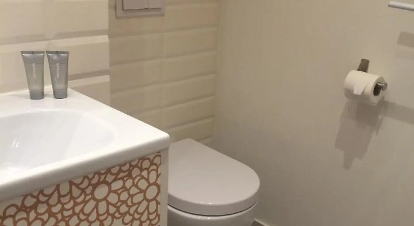 Hotel Edmond's Badezimmer