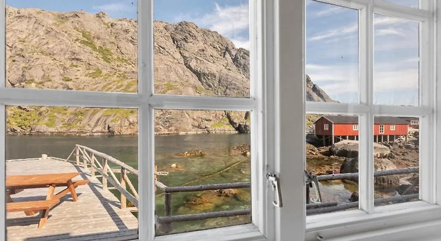 Lofoten Cottages Badezimmer