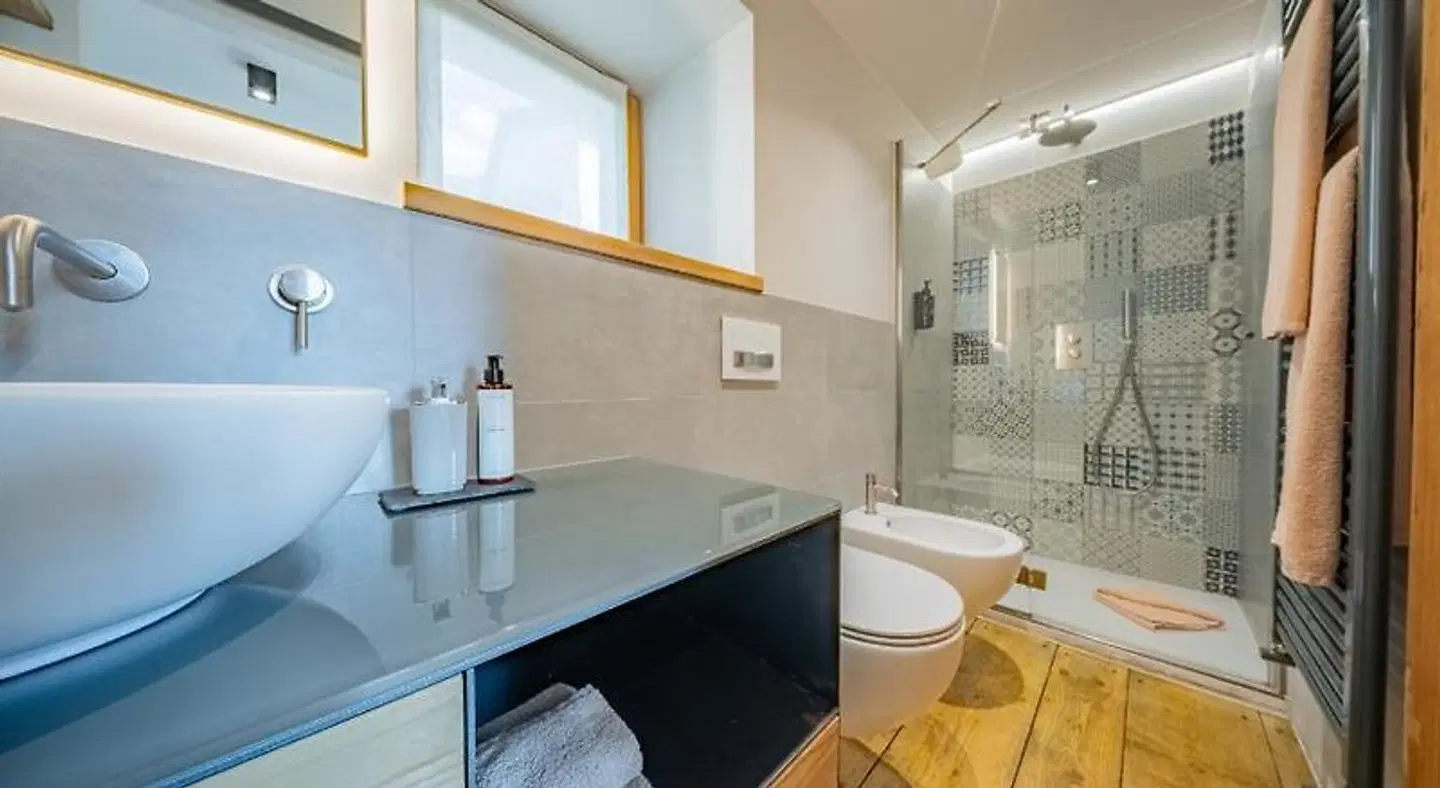 Casa Pasini Foresteria Badezimmer